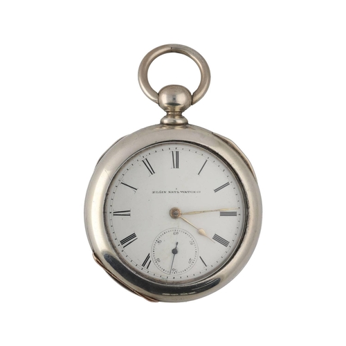 925 - Elgin National Watch Co. lever pocket watch, circa 1884, serial no. 1810187, signed movement with co... 