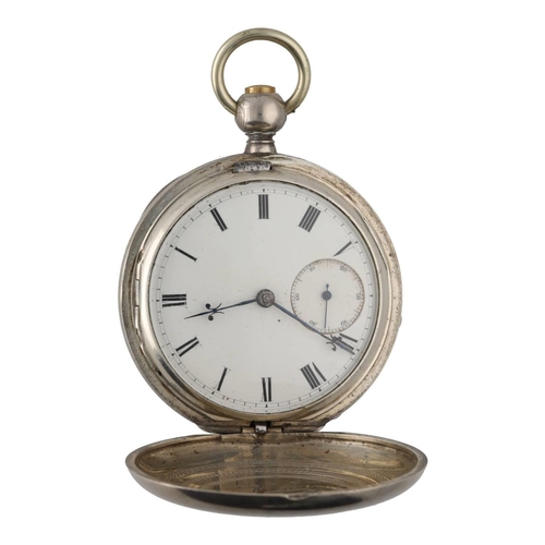 926 - Early American Waltham 'P.S. Bartlett' lever hunter pocket watch, circa 1864, serial no. 148734, sig... 