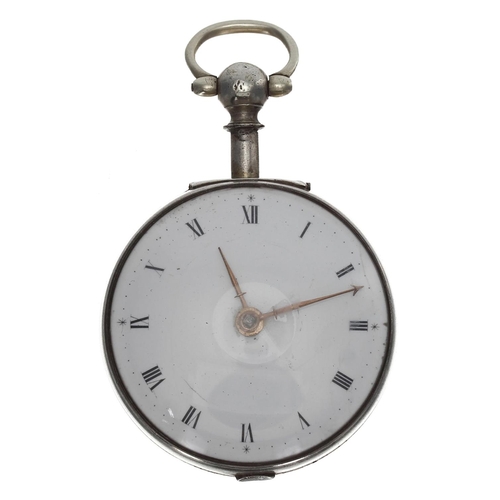 955 - Alex’nd Anderson, Liverpool - English 18th century verge pair cased pocket watch, London 1794, signe... 