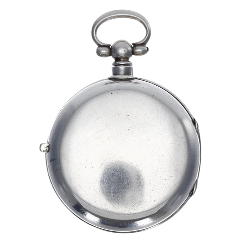 956 - R&G Beesley, Liverpool - Victorian silver fusee lever pocket watch, Birmingham 1894, signed move... 