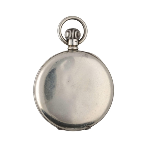 957 - Early 20th century silver lever pocket watch, Birmingham 1909, 7 jewel three quarter plate 'Warrante... 