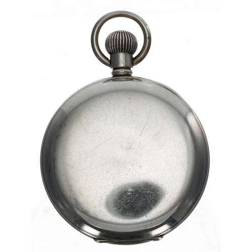 989 - J.W. Benson - silver lever pocket watch, London 1935, signed gilt REF. 939 16 jewel movement, hinged... 