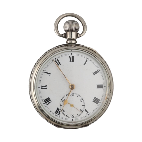 991 - Dimier Freres & Co., Selezi  - silver lever pocket watch, Birmingham 1916, signed movement, hing... 