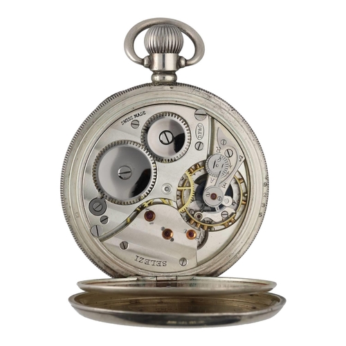 991 - Dimier Freres & Co., Selezi  - silver lever pocket watch, Birmingham 1916, signed movement, hing... 