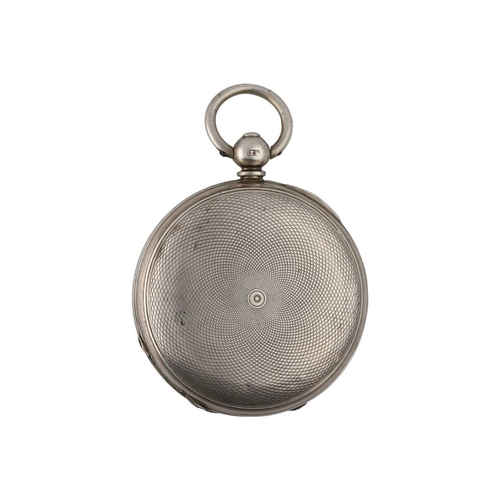 1007 - Chas. Ford, Barnstaple - Small Victorian silver fusee lever hunter pocket watch, London 1868, the mo... 