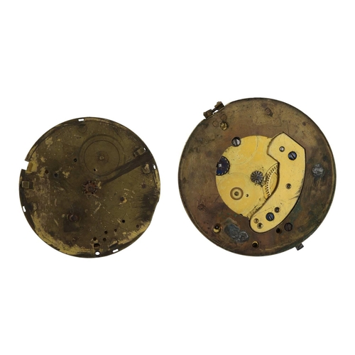 1123 - Ralph Isaacs, Liverpool - 19th century Patent fusee rack lever pocket watch movement for repair, sig... 