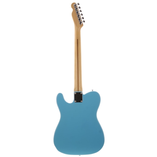 418 - Squier by Fender Telecaster electric guitar, made in Japan (1993-1994); Body: sky blue refinish; Nec... 