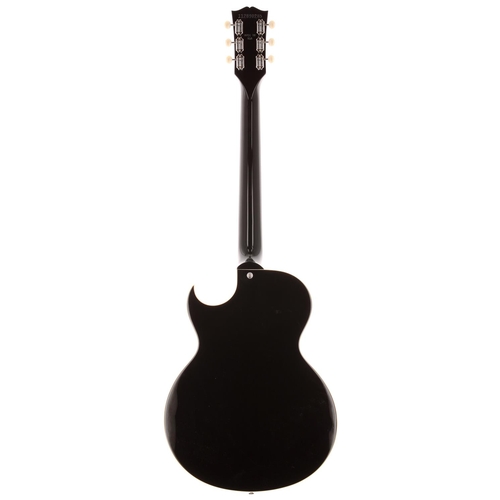 430 - 2019 Gibson ES-235 semi-hollow body electric guitar, made in USA; Body: black gloss finish; Neck: go... 