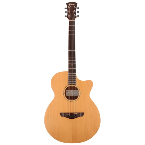 541 - 2018 Faith Naked Series Venus cutaway electro-acoustic guitar, made in Indonesia; Back and sides: ma... 