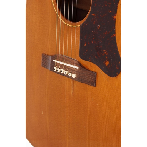 432 - 1955 Gibson J-50 acoustic guitar, made in USA; Back and sides: mahogany, light buckle scratches to b... 