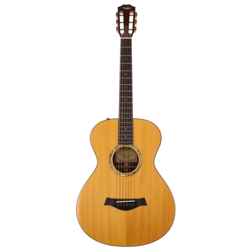 519 - 2011 Taylor Custom TF electro-acoustic guitar, made in USA; Back and sides: rosewood; Top: natural s... 