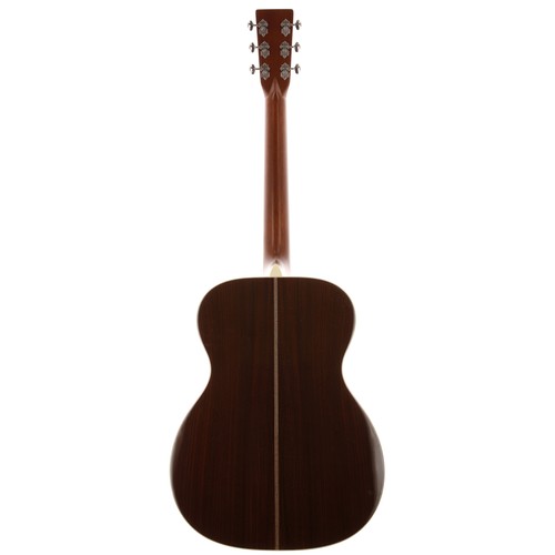 510 - 2006 C F Martin OMJM John Mayer Signature Model acoustic guitar, made in USA; Back and sides: Indian... 