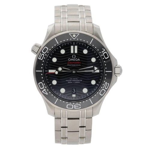 410 - Omega Seamaster Diver Professional Co-Axial Master Chronometer automatic stainless steel gentleman's... 