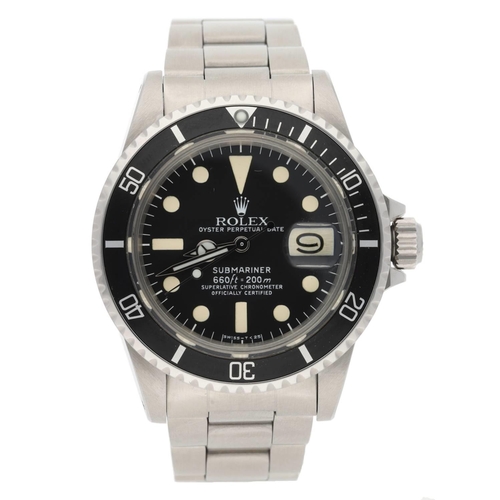 445 - SERVICED IN JULY 2022 - Rolex Oyster Perpetual Date Submariner stainless steel gentleman's wristwatc... 