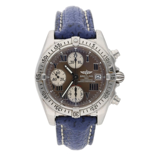 505 - Breitling Chrono Cockpit Chronometre Chronograph automatic stainless steel gentleman's wristwatch, r... 