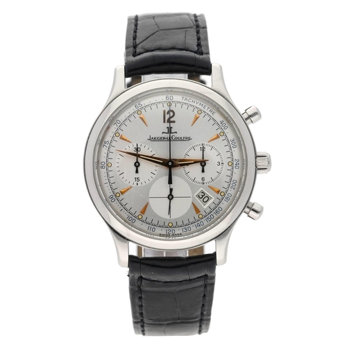 529 - Jaeger-LeCoultre Master Control 1000 Hours Chronograph stainless steel gentleman's wristwatch, refer... 