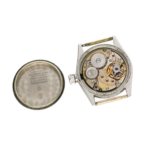 442 - Rolex Oyster Royal mid-size stainless steel gentleman's wristwatch, serial no. 73xxx, circa 1954, ci... 