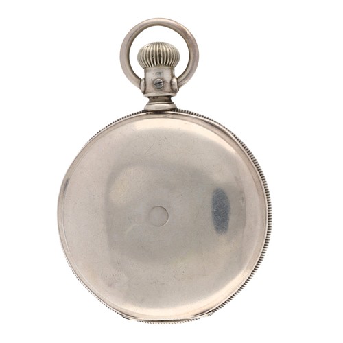 860 - American Waltham lever set hunter pocket watch, circa 1892, signed movement, no. 5852169, signed dia... 