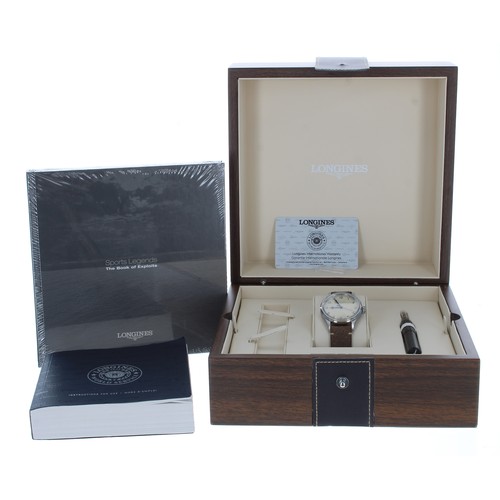 489 - Longines Heritage Military stainless steel gentleman's wristwatch, reference no. L2.819.4, serial no... 