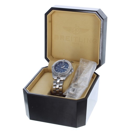 501 - Breitling Colt Ocean stainless steel gentleman's wristwatch, reference no. A64050, serial no. 33xx, ... 