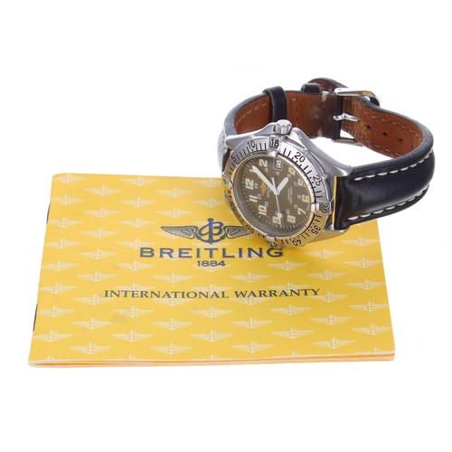 510 - Breitling Colt Quartz stainless steel gentleman's wristwatch, reference no. A57035, serial no. 20xxx... 