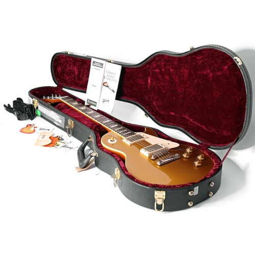 291 - Gary Moore - stage used 2007 Gibson Custom Shop 1957 Reissue Gold Top Les Paul electric guitar, made... 