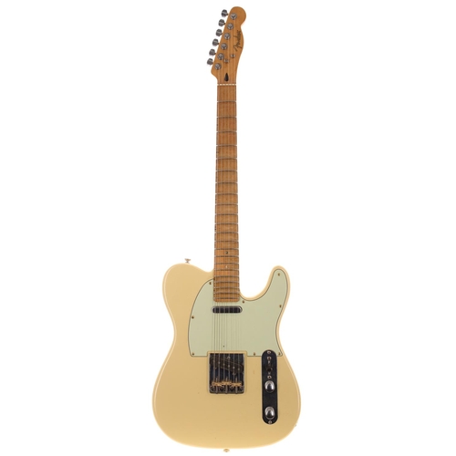 351 - 2004 Fender Light Ash Telecaster electric guitar, made in Korea; Body: vintage white finish, minor m... 