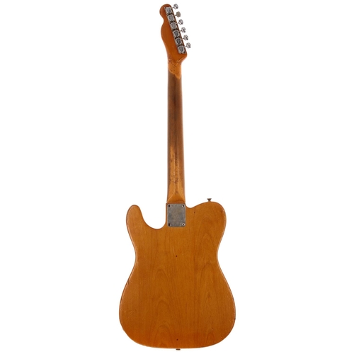 359 - 1968 Fender Telecaster Bigsby electric guitar, made in USA; Body: natural, original finish stripped ... 