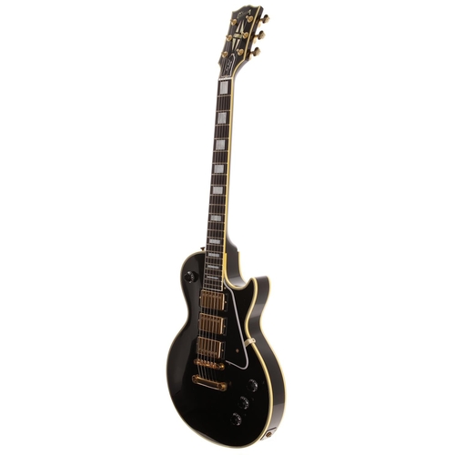 434 - 2000 Gibson Custom Mickey Baker Les Paul Custom electric guitar, made in USA; Body: ebony finish; Ne... 