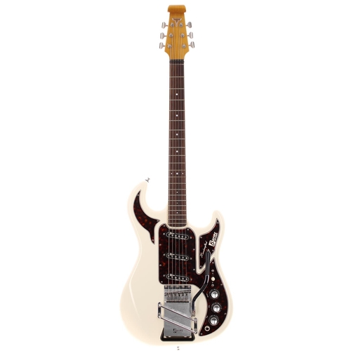 673 - 2004 Burns 40th Anniversary Marvin Limited Edition electric guitar; Body: white finish; Neck: maple;... 