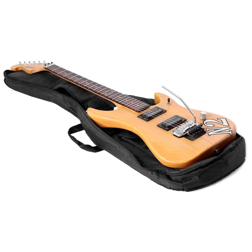 698 - Washburn Nuno Bettencourt N2-NM electric guitar; Body: natural finish, a few dings but generally goo... 