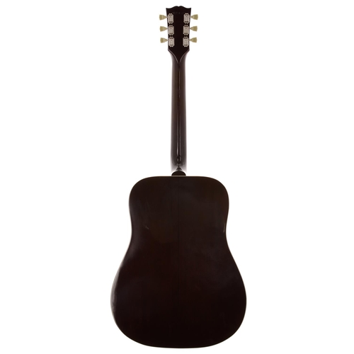 442 - 1994 Gibson J-30 100th Year acoustic guitar, made in USA; Back and sides: brown finished mahogany, l... 