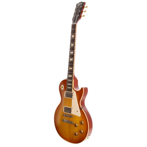 474 - 2011 Gibson Custom Shop 1958 Reissue Les Paul Standard electric guitar, made in USA; Body: honey bur... 