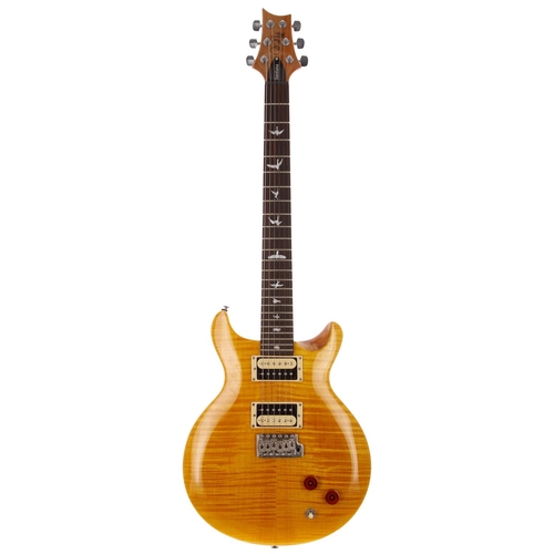 492 - 2018 Paul Reed Smith (PRS) SE Santana electric guitar, made in Korea; Body: amber figured maple vene... 