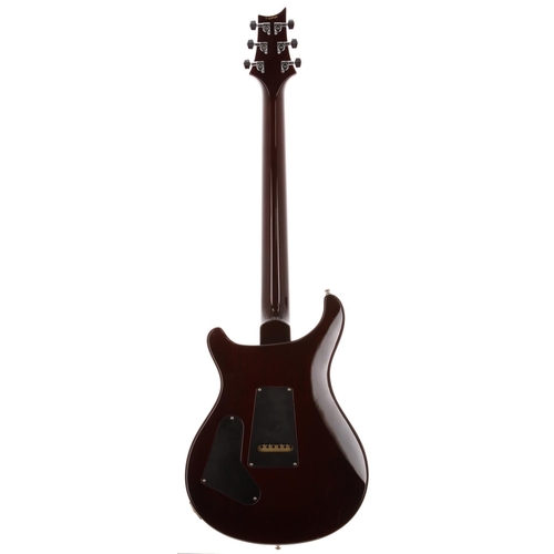 493 - 2007 Paul Reed Smith (PRS) Custom 24 electric guitar, made in USA; Body: two-tone burst figured mapl... 