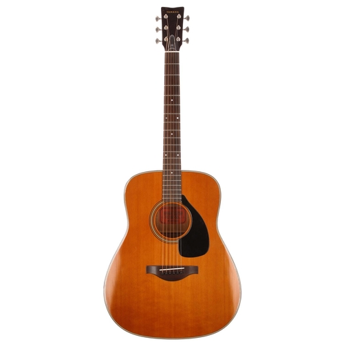 631 - Yamaha FG-180 50th Anniversary acoustic guitar, made in China; Back and sides: mahogany; Top: natura... 