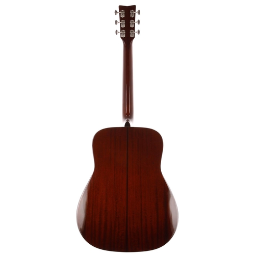 631 - Yamaha FG-180 50th Anniversary acoustic guitar, made in China; Back and sides: mahogany; Top: natura... 