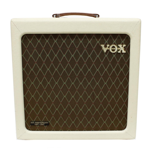 1019 - Vox 50th Anniversary AC15H1TV Hand Wired Heritage Collection guitar amplifier, made in China, fitted... 