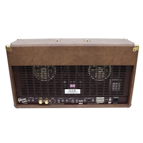 1057 - Gibson Goldtone GA-30RVS guitar amplifier, made in England (missing top handle, reverb pot requires ... 