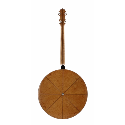 1505 - Vega tenor banjo, the perch pole stamped Made by the Vega Co. Boston, Mass, Style M and Patents for ... 