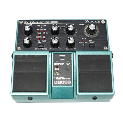 1210 - Boss Slicer SL-20 Audio Pattern Processor guitar pedal*Please note: Gardiner Houlgate do not guarant... 