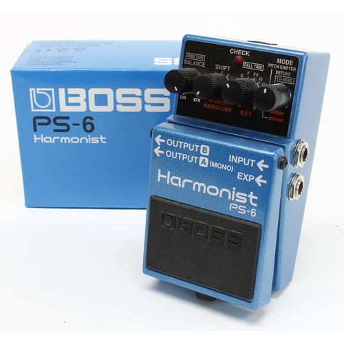 1213 - Boss PS-6 Harmonist guitar pedal, boxed*Please note: Gardiner Houlgate do not guarantee the full wor... 