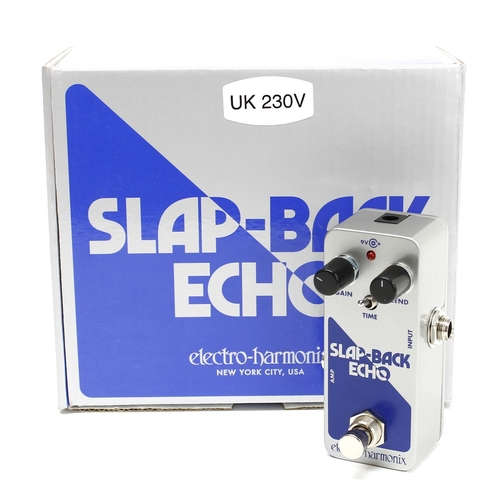 1238 - Electro-Harmonix Slap-Back Echo guitar pedal, boxed with PSU*Please note: Gardiner Houlgate do not g... 