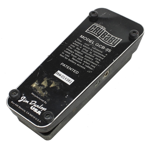 1273 - Jim Dunlop GCB-95 Original Cry Baby wah guitar pedal*Please note: Gardiner Houlgate do not guarantee... 