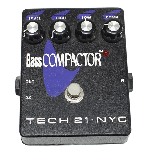 1283 - Tech 21 Bass Compactor guitar pedal*Please note: Gardiner Houlgate do not guarantee the full working... 