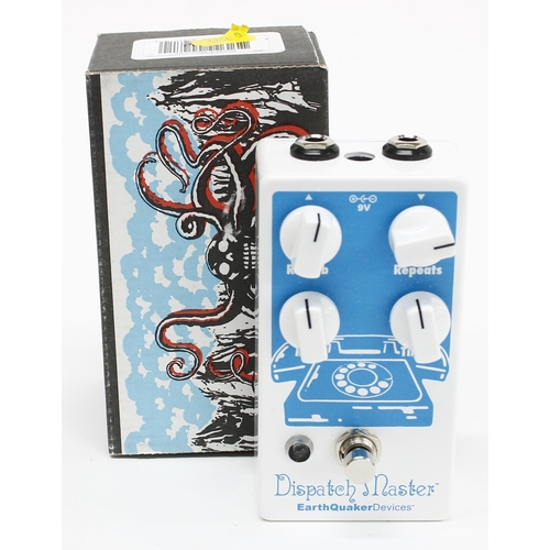 1354 - EarthQuaker Devices Dispatch Master guitar pedal, boxed*Please note: Gardiner Houlgate do not guaran... 