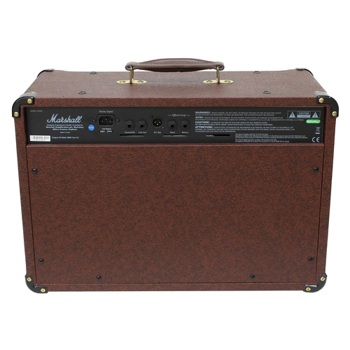 954 - 2013 Marshall Acoustic Soloist AS50D acoustic guitar amplifier, made in China, with dust cover*Pleas... 