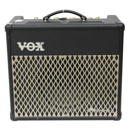 1020 - Vox Valvetronix VT30 guitar amplifier; together with a Vox Valvetronix VT40 guitar amplifier (2)*Ple... 