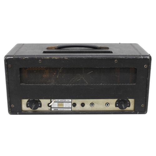 1089 - Sound City 50 Mark 3 guitar amplifier head, made in England, ser. no. 1609*Please note: Gardiner Hou... 