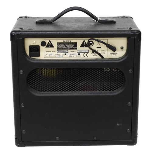 1082 - Epiphone Valve Junior guitar amplifier*Please note: Gardiner Houlgate do not guarantee the full work... 